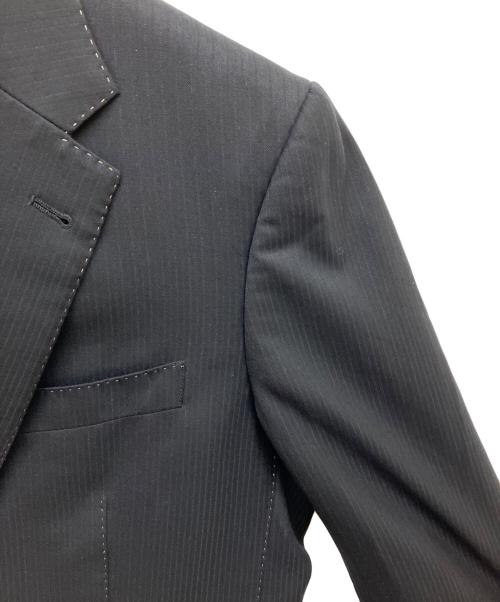 Paul Smith London（ポールスミスロンドン）Paul Smith London (ポールスミスロンドン) シャドーストライプ2Bセットアップスーツ ブラック サイズ:M2の古着・服飾アイテム