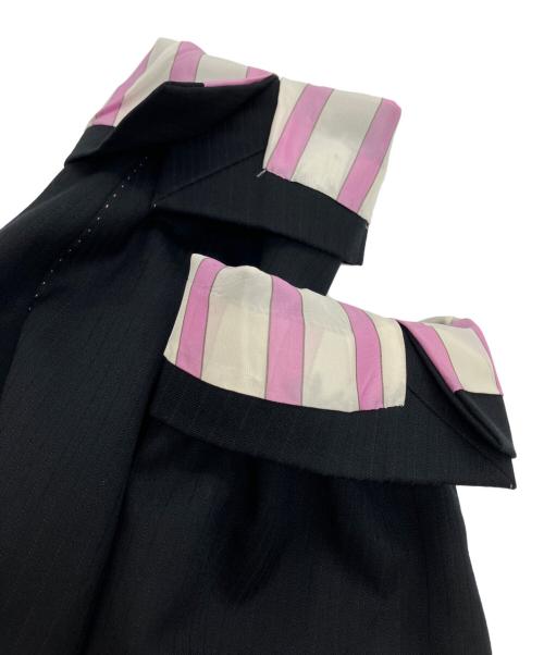 Paul Smith London（ポールスミスロンドン）Paul Smith London (ポールスミスロンドン) シャドーストライプ2Bセットアップスーツ ブラック サイズ:M2の古着・服飾アイテム