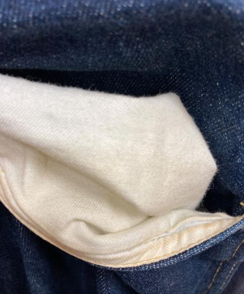 GANRYU（ガンリュウ）GANRYU (ガンリュウ) 切替サルエルデニムパンツ ネイビー サイズ:Sの古着・服飾アイテム