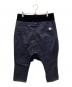 GANRYU (ガンリュウ) 切替サルエルデニムパンツ ネイビー サイズ:S：7000円