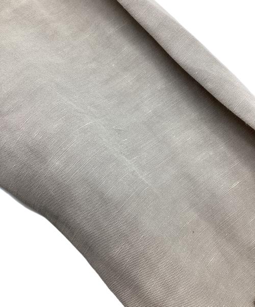 Graphpaper（グラフペーパー）Graphpaper (グラフペーパー) リネンブレンドバンドカラーシャツ ベージュ サイズ:00の古着・服飾アイテム