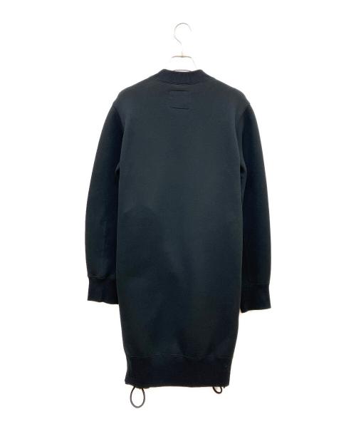 sacai（サカイ）sacai (サカイ) Sponge Sweat x Nylon Twill Dress ブラック サイズ:3の古着・服飾アイテム