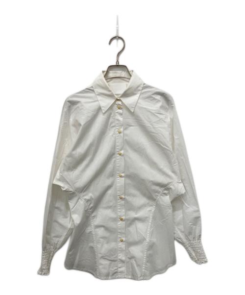 merlette（マーレット）merlette (マーレット) ドルマンスリーブシャツ アイボリーの古着・服飾アイテム