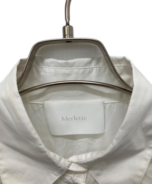 merlette（マーレット）merlette (マーレット) ドルマンスリーブシャツ アイボリーの古着・服飾アイテム