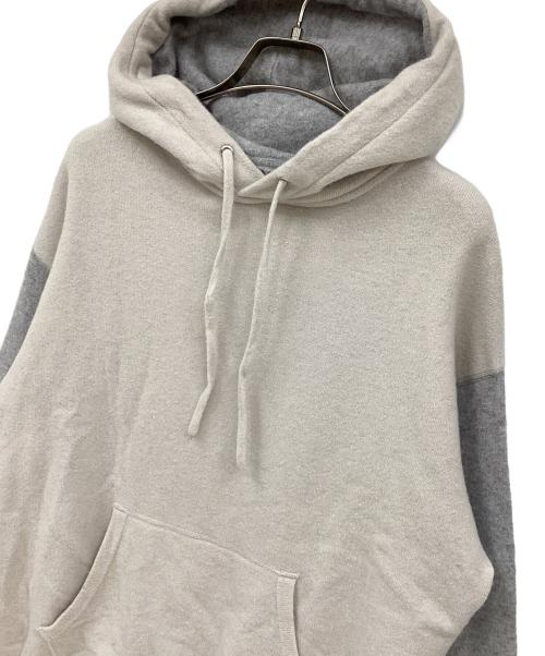 GALERIE VIE（ギャルリーヴィー）GALERIE VIE (ギャルリーヴィー) ミルドウール フーデッドプルオーバー ベージュ サイズ:Sの古着・服飾アイテム