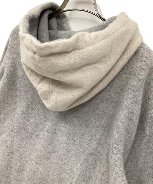 GALERIE VIE（ギャルリーヴィー）GALERIE VIE (ギャルリーヴィー) ミルドウール フーデッドプルオーバー ベージュ サイズ:Sの古着・服飾アイテム