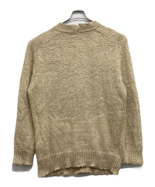 Maison Margiela（メゾンマルジェラ）Maison Margiela (メゾンマルジェラ) BRUSCHED LINEN CARDIGAN ベージュ サイズ:Sの古着・服飾アイテム