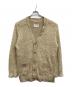 Maison Margiela（メゾンマルジェラ）の古着「BRUSCHED LINEN CARDIGAN」｜ベージュ