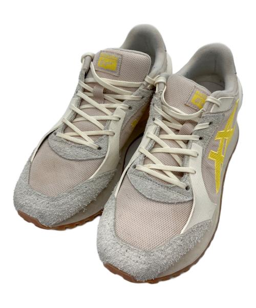 Onitsuka Tiger（オニツカタイガー）Onitsuka Tiger (オニツカタイガー) MOAGE CO アイボリー×イエロー サイズ:28の古着・服飾アイテム