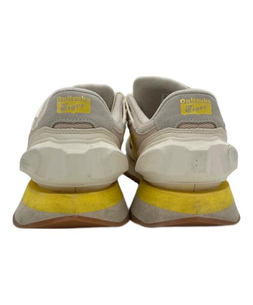 Onitsuka Tiger（オニツカタイガー）Onitsuka Tiger (オニツカタイガー) MOAGE CO アイボリー×イエロー サイズ:28の古着・服飾アイテム
