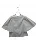 UNITED ARROWS (ユナイテッドアローズ) RIRANCHA ツイル ブラウス ライトグレー サイズ:Free 未使用品：8000円