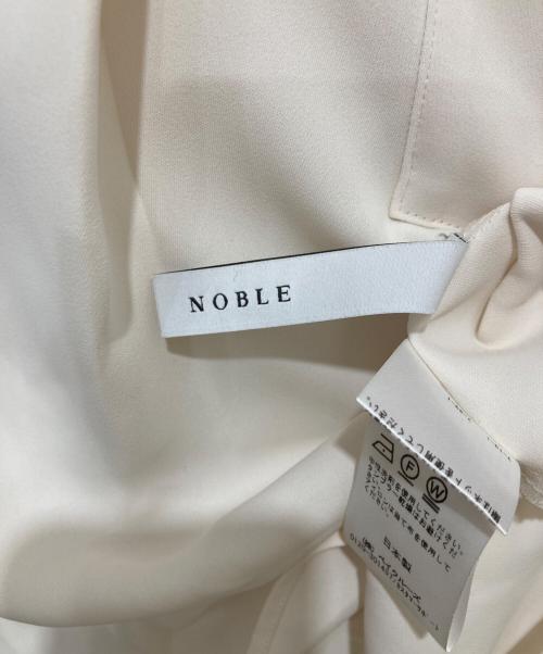 Noble（ノーブル）Noble (ノーブル) ワークディテールドレープシャツ アイボリー サイズ:FREEの古着・服飾アイテム