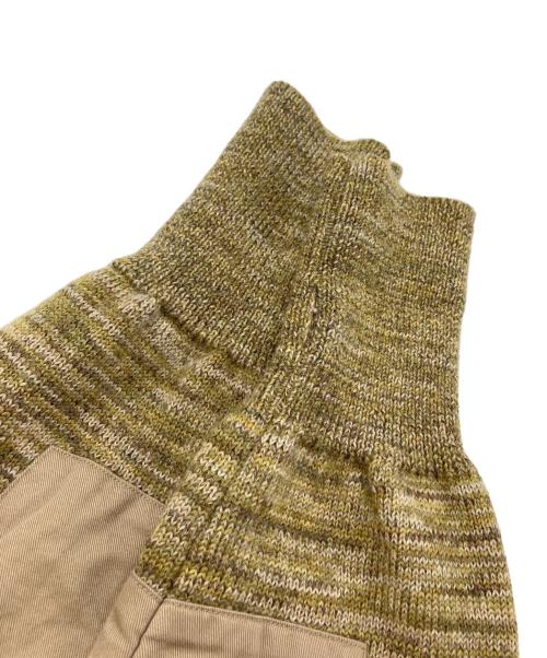 NIGEL CABOURN（ナイジェルケーボン）NIGEL CABOURN (ナイジェルケーボン) ニットワンピース ベージュ サイズ:6の古着・服飾アイテム