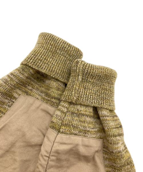 NIGEL CABOURN（ナイジェルケーボン）NIGEL CABOURN (ナイジェルケーボン) ニットワンピース ベージュ サイズ:6の古着・服飾アイテム