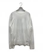 JIL SANDER+ジルサンダープラス）の古着「ロングスリーブカットソー」｜ホワイト