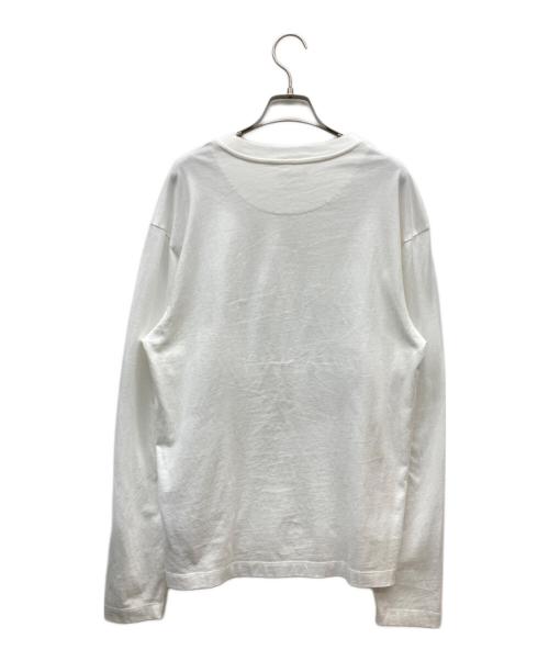 JIL SANDER+（ジルサンダープラス）JIL SANDER+ (ジルサンダープラス) ロングスリーブカットソー ホワイト サイズ:XSの古着・服飾アイテム