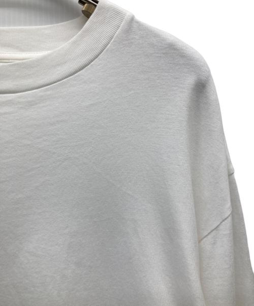 JIL SANDER+（ジルサンダープラス）JIL SANDER+ (ジルサンダープラス) ロングスリーブカットソー ホワイト サイズ:XSの古着・服飾アイテム