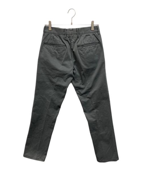 INCOTEX（インコテックス）INCOTEX (インコテックス) ギャバジン 製品染め ガーメントダイ スラックス グレー サイズ:W28の古着・服飾アイテム