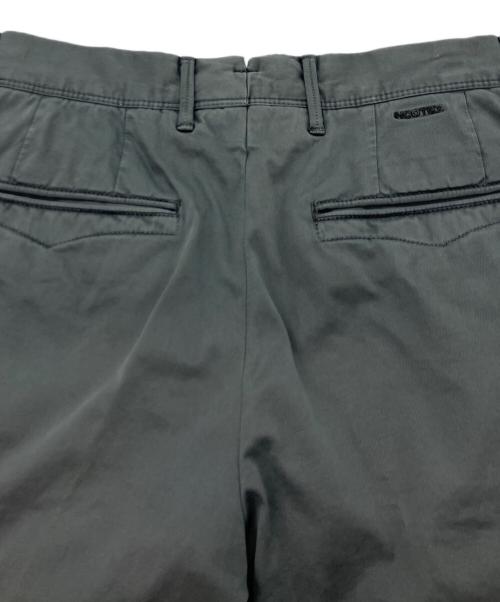 INCOTEX（インコテックス）INCOTEX (インコテックス) ギャバジン 製品染め ガーメントダイ スラックス グレー サイズ:W28の古着・服飾アイテム