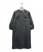 MACKINTOSH PHILOSOPHYマッキントッシュ フィロソフィー）の古着「Snowblue Gardenサックドレス」｜ブラック