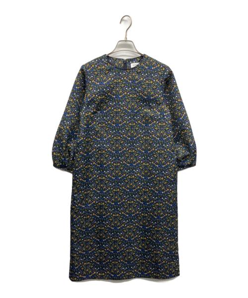 MACKINTOSH PHILOSOPHY（マッキントッシュ フィロソフィー）MACKINTOSH PHILOSOPHY (マッキントッシュ フィロソフィー) Snowblue Gardenサックドレス ブラック サイズ:36の古着・服飾アイテム