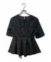 BARNEYS NEWYORK (バーニーズ・ニューヨーク) ウォッシャブル レイヤードブラウス ブラック サイズ:Free：5000円