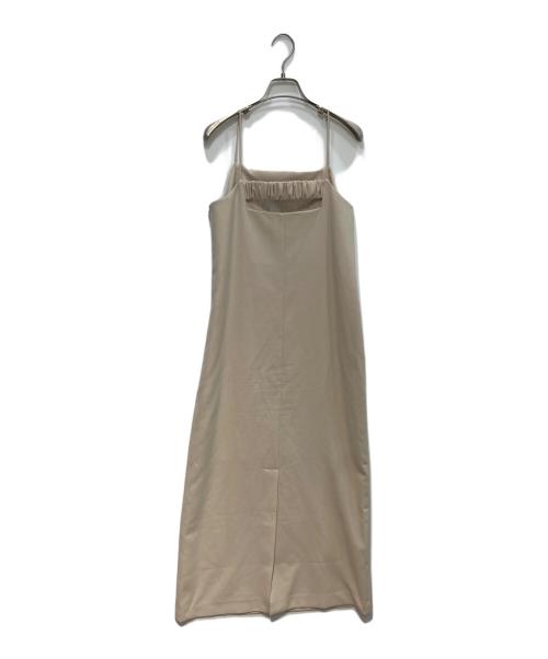 emmi atelier（エミアトリエ）emmi atelier (エミアトリエ) ベスト×キャミワンピースset ベージュ サイズ:1の古着・服飾アイテム