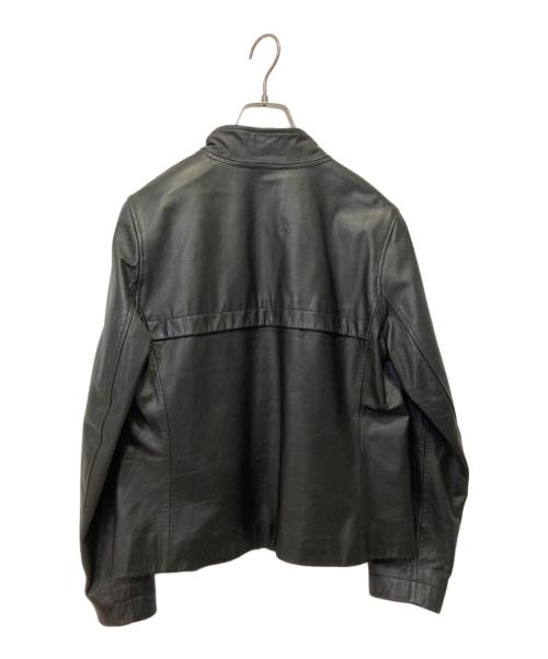 GAP（ギャップ）GAP (ギャップ) 00'sスタンドカラーレザージャケット ブラック サイズ:Sの古着・服飾アイテム