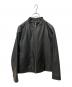 GAP（ギャップ）の古着「00'sスタンドカラーレザージャケット」｜ブラック