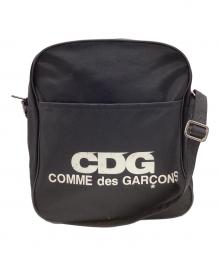 GOOD DESIGN SHOP COMME des GARCONS（グッドデザインショップ コムデギャルソン）の古着「GOOD DESIGN SHOP COMME des GARCONS　ショルダーバッグ」｜ブラック