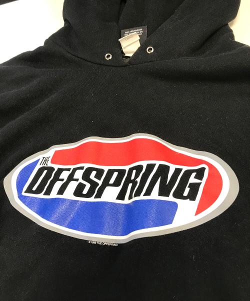 バンドパーカー（バンドパーカー）バンドパーカー (バンドパーカー) 90s THE OFFSPRING(オフスプリング) バンドパーカー ブラック サイズ:Lの古着・服飾アイテム