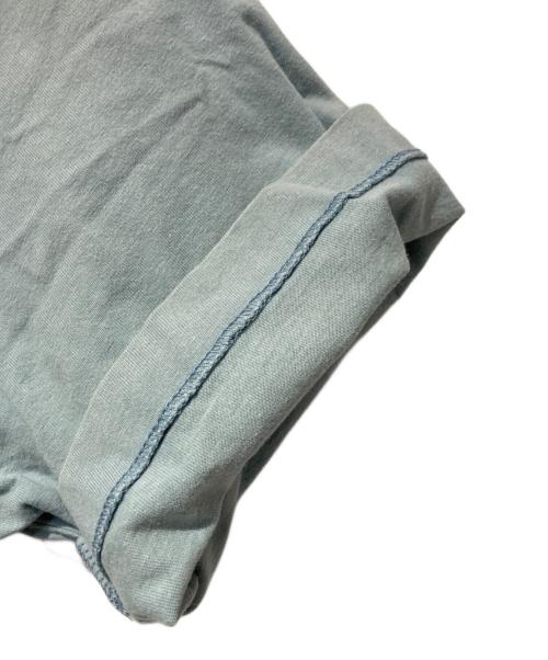 stussy（ステューシー）stussy (ステューシー) Stickman Tee ブルー サイズ:Mの古着・服飾アイテム