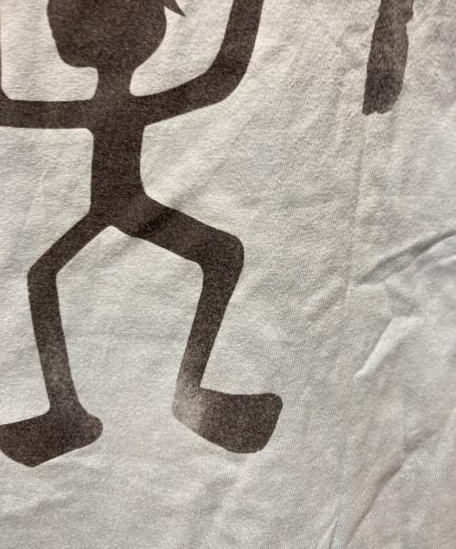 stussy（ステューシー）stussy (ステューシー) Stickman Tee ブルー サイズ:Mの古着・服飾アイテム