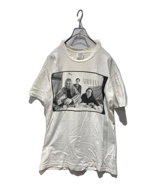 WILD OATS（ワイルド オーツ）WILD OATS (ワイルド オーツ) 90s ヴィンテージTシャツ ホワイト サイズ:Ｌの古着・服飾アイテム