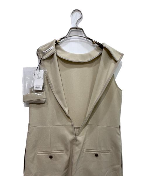 URBAN RESEARCH（アーバンリサーチ）URBAN RESEARCH (アーバンリサーチ) ベルト付きオールインワン ベージュ サイズ:38 未使用品の古着・服飾アイテム