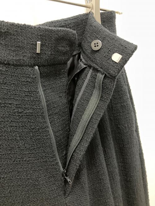 EVERYDAY I LIKE.（エヴリデイ アイ ライク）EVERYDAY I LIKE. (エヴリデイ アイ ライク) Tweed Wide ブラック サイズ:36の古着・服飾アイテム
