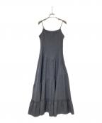 Snidelスナイデル）の古着「プリーツバリエキャミワンピース」｜グレー