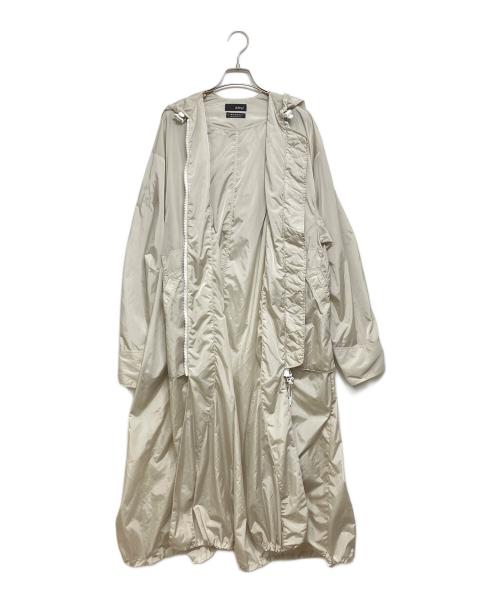 styling/（スタイリング）styling/ (スタイリング) パラシュート ロングコート ライトグレーの古着・服飾アイテム
