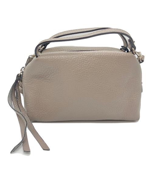 GIANNI CHIARINI（ジャンニ キアリーニ）GIANNI CHIARINI (ジャンニ キアリーニ) ALIFA/アリファレザーショルダーバッグ グレーの古着・服飾アイテム