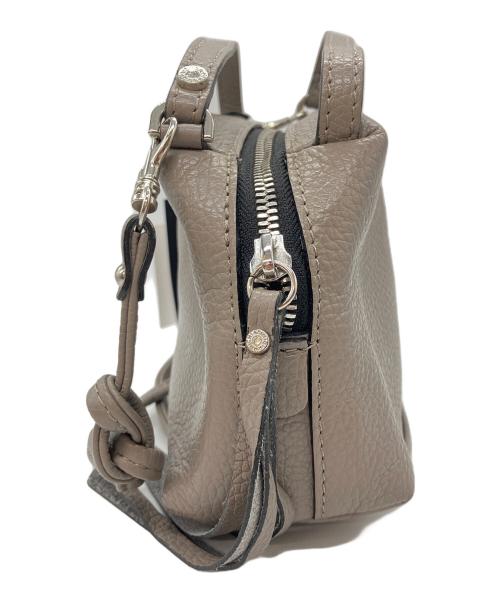 GIANNI CHIARINI（ジャンニ キアリーニ）GIANNI CHIARINI (ジャンニ キアリーニ) ALIFA/アリファレザーショルダーバッグ グレーの古着・服飾アイテム