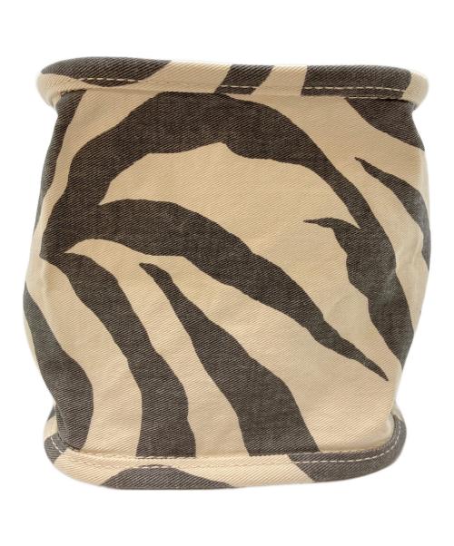amiacalva（アミアカルヴァ）amiacalva (アミアカルヴァ) LEOPARD EASY BAG S ホワイトの古着・服飾アイテム