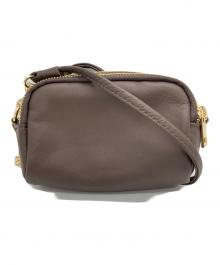 AULENTTI×FRAMeWORK（オウレンティ×フレームワーク）の古着「アクセサリーポーチショルダーBAG」｜ブラウン