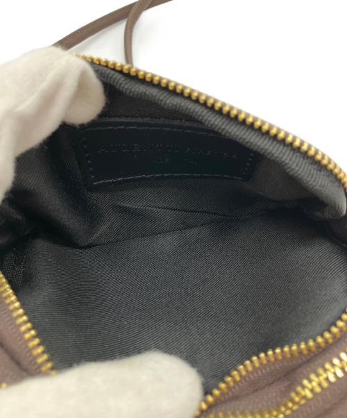 AULENTTI（オウレンティ）AULENTTI (オウレンティ) FRAMeWORK (フレームワーク) アクセサリーポーチショルダーBAG ブラウンの古着・服飾アイテム