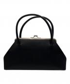 BIGOTREビゴター）の古着「がま口ハンドバッグ」｜ブラック