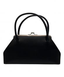 BIGOTRE（ビゴター）の古着「がま口ハンドバッグ」｜ブラック