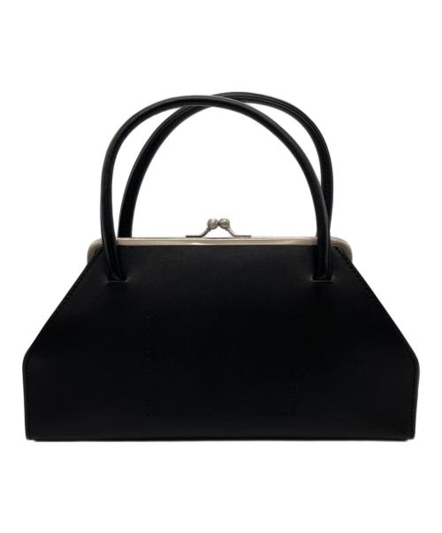 BIGOTRE（ビゴター）BIGOTRE (ビゴター) がま口ハンドバッグ ブラックの古着・服飾アイテム