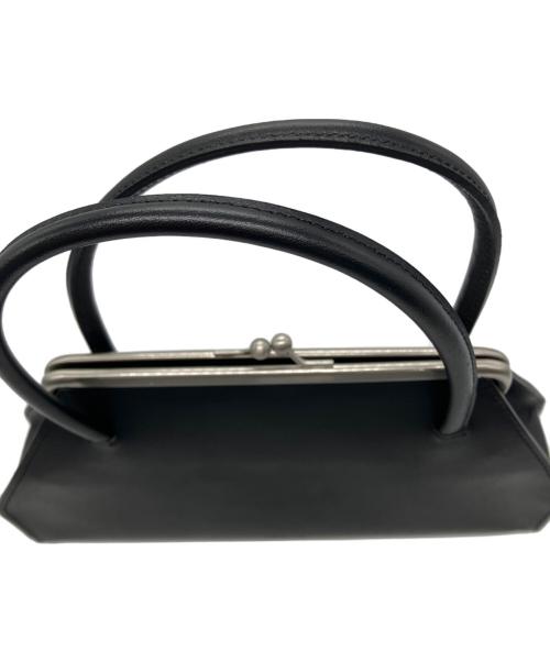 BIGOTRE（ビゴター）BIGOTRE (ビゴター) がま口ハンドバッグ ブラックの古着・服飾アイテム