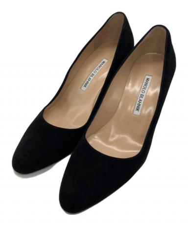 中古・古着通販】Manolo Blahnik (マノロブラニク) スウェードパンプス