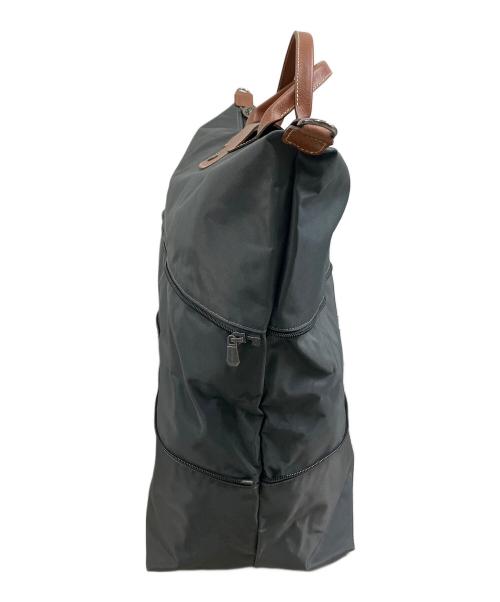 LONGCHAMP（ロンシャン）LONGCHAMP (ロンシャン) 2WAYバッグ グレー×ブラウンの古着・服飾アイテム
