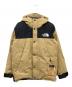 THE NORTH FACE（ザ ノース フェイス）の古着「MOUNTAIN DOWN JACKET」｜ベージュ